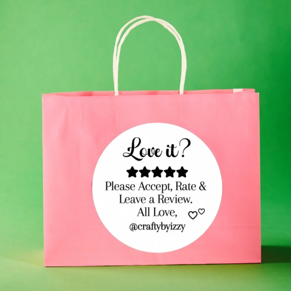 100 Love it? Leave a Review Stickers For Your Small Business